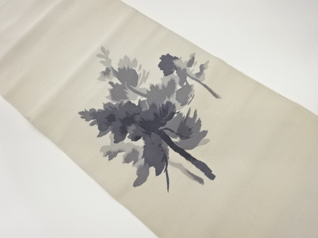 JAPANESE KIMONO / VINTAGE NAGOYA OBI / TSUZURE / WOVEN TREES